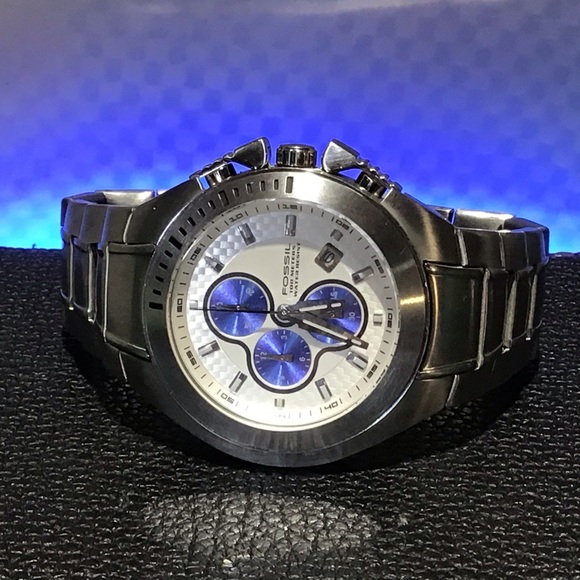 HTF FOSSIL Chronograph - Picture 1 of 8